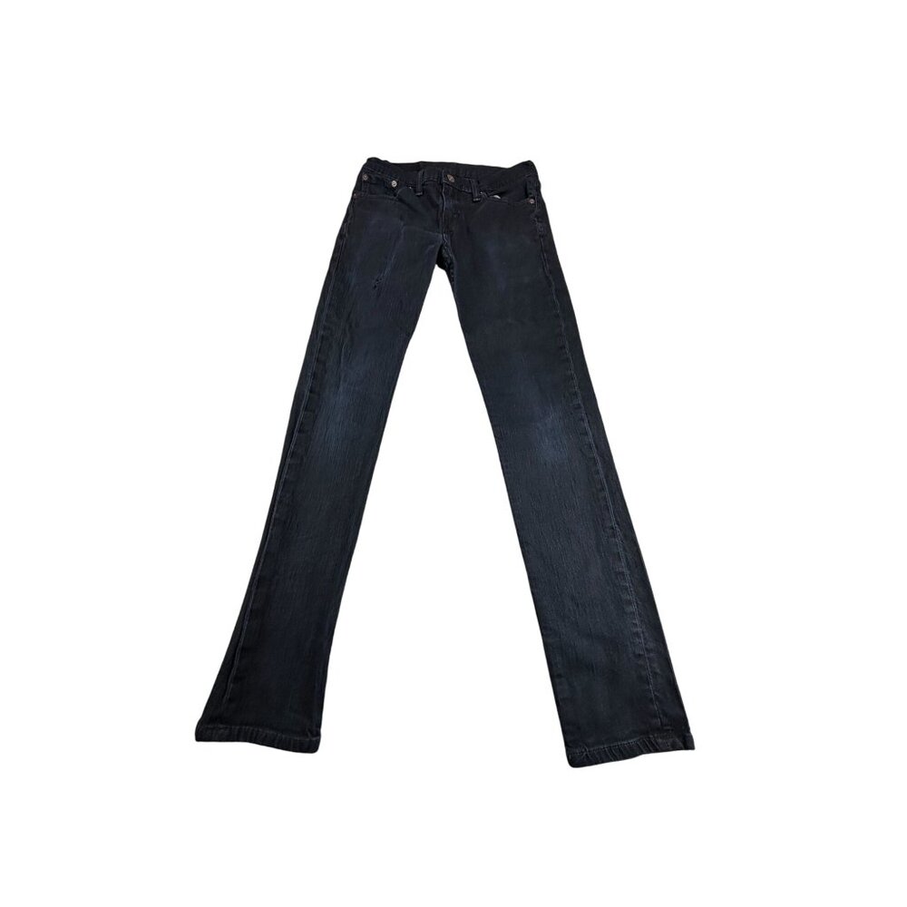 Levis 511 Slim Fit Jeans Mens W29 L32 Black Denim Stretch